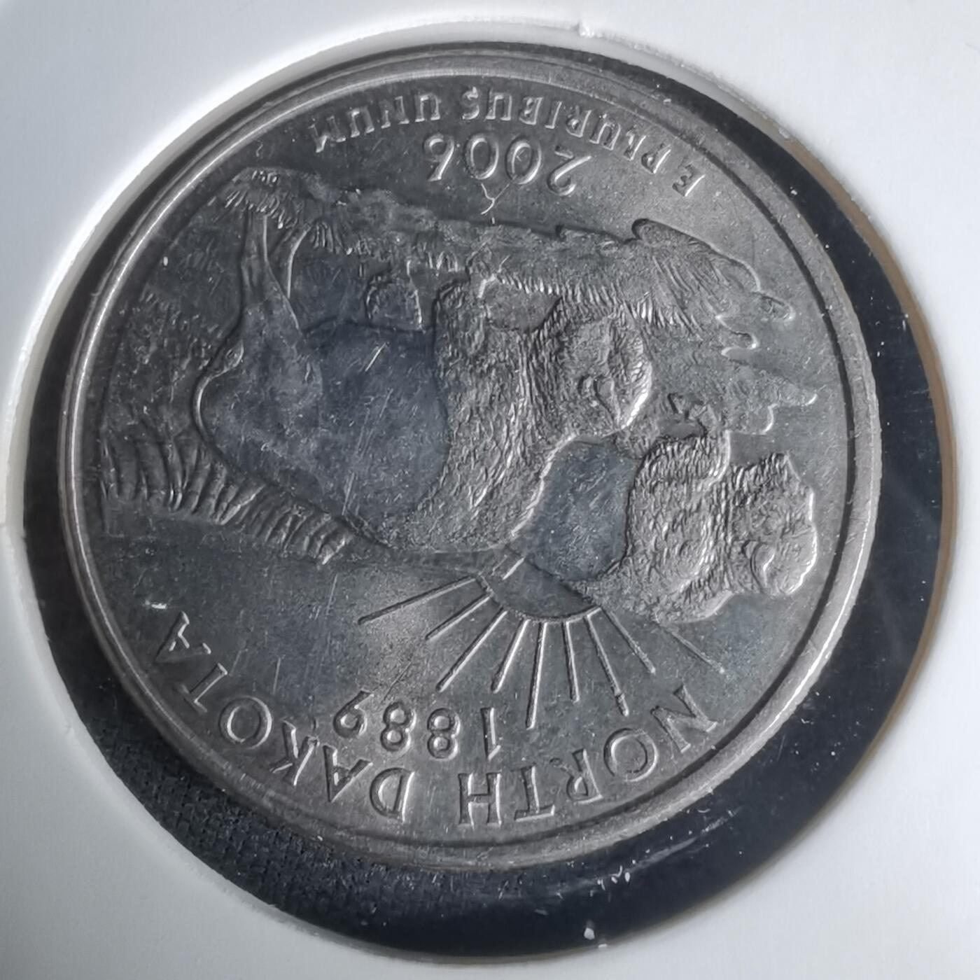 沼泽如烟--第1024场 美国2006年25分纪念币