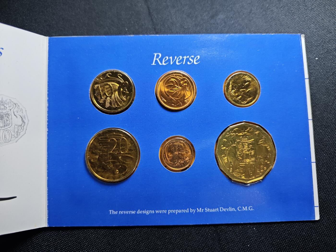 KK钱币收藏小铺   套币专场 2月预留时间 周末发货  1984澳大利亚清年套币