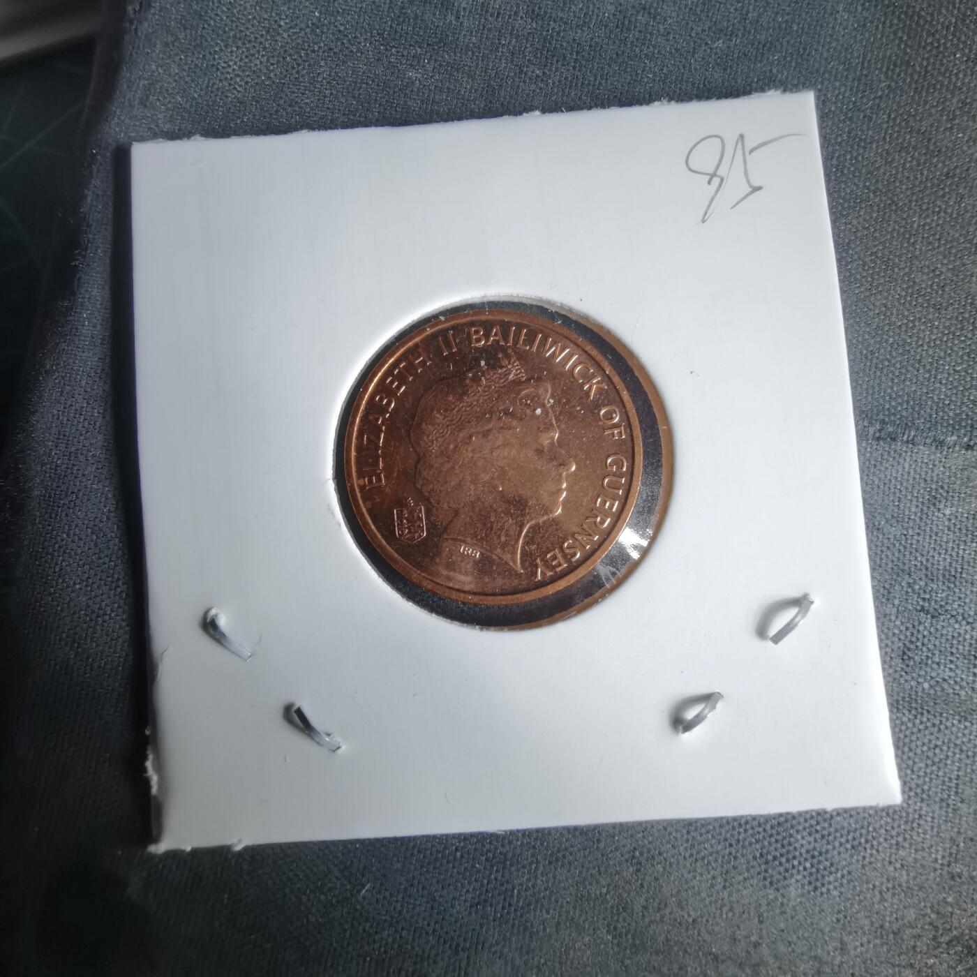 沼泽如烟--第1024场 根西2012年1便士