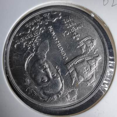 沼泽如烟--第1025场 - 葡萄牙1992年200埃斯库多纪念币