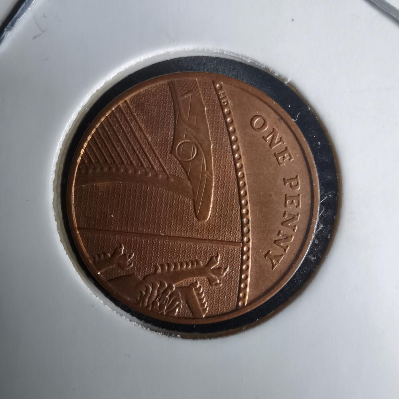 沼泽如烟--第1025场 英国2009年1便士