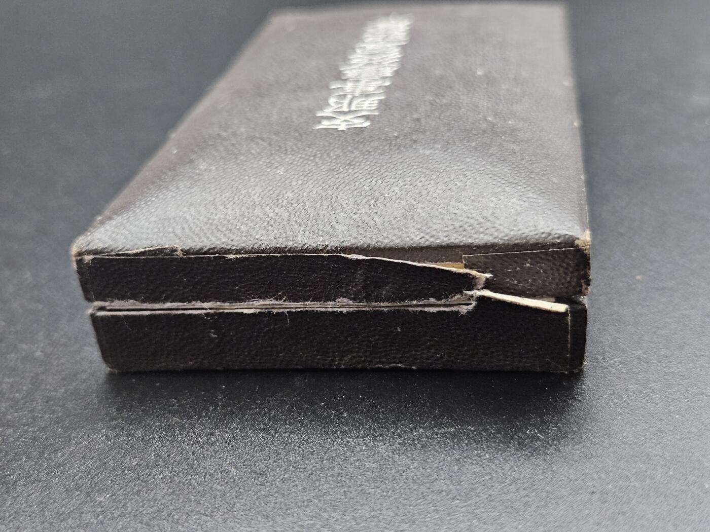 0元起拍勋章 第339期 咸鱼国勋章拍卖专场 3月18日（周三）下午6：00开始 稀少圆杆版本 日本战时从军记章带盒