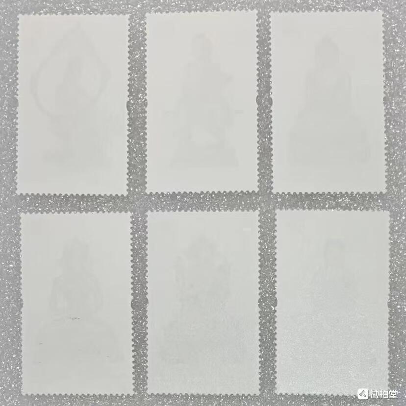“金铜-佛.像”邮票、小型张1套7枚。