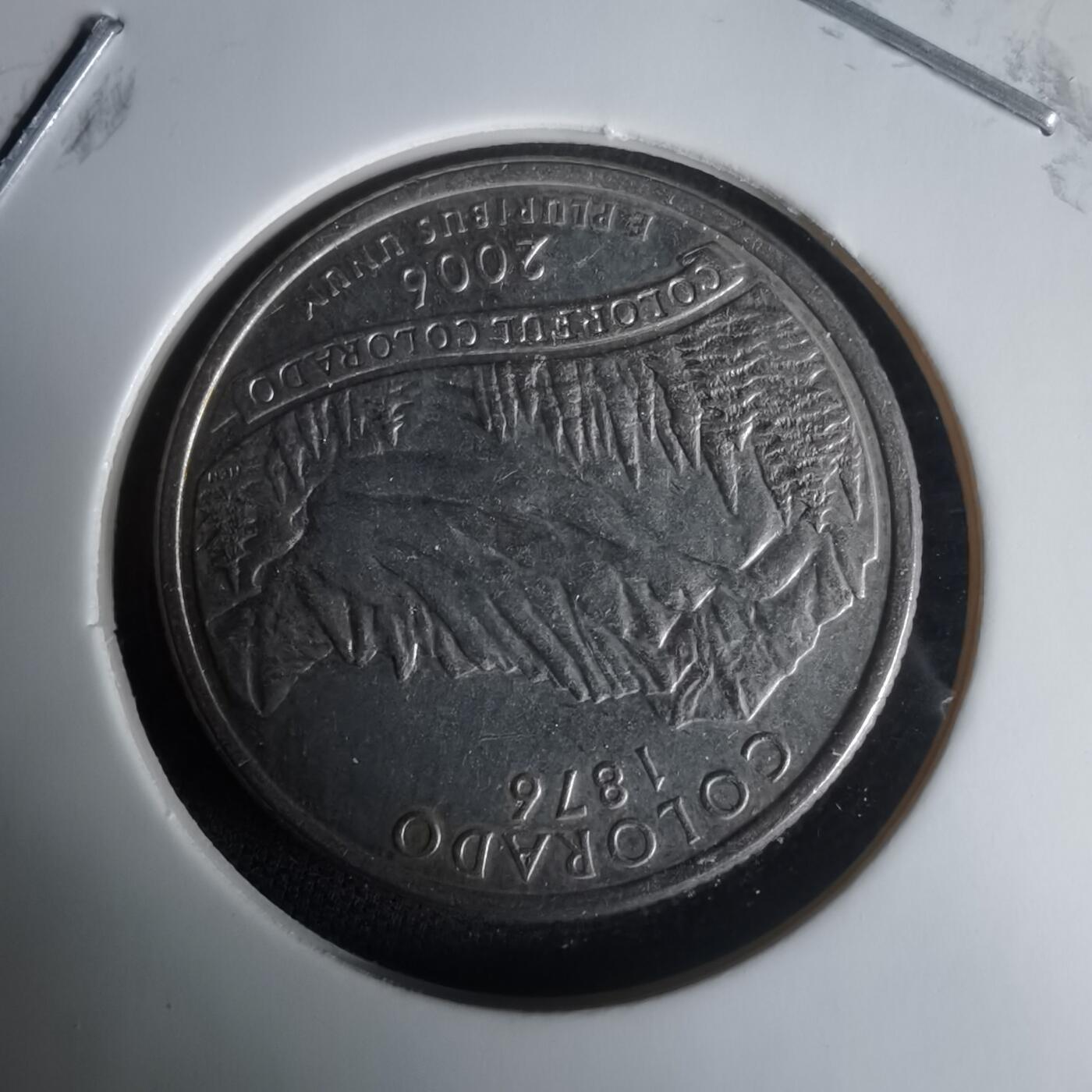 沼泽如烟--第1024场 美国2006年25分纪念币