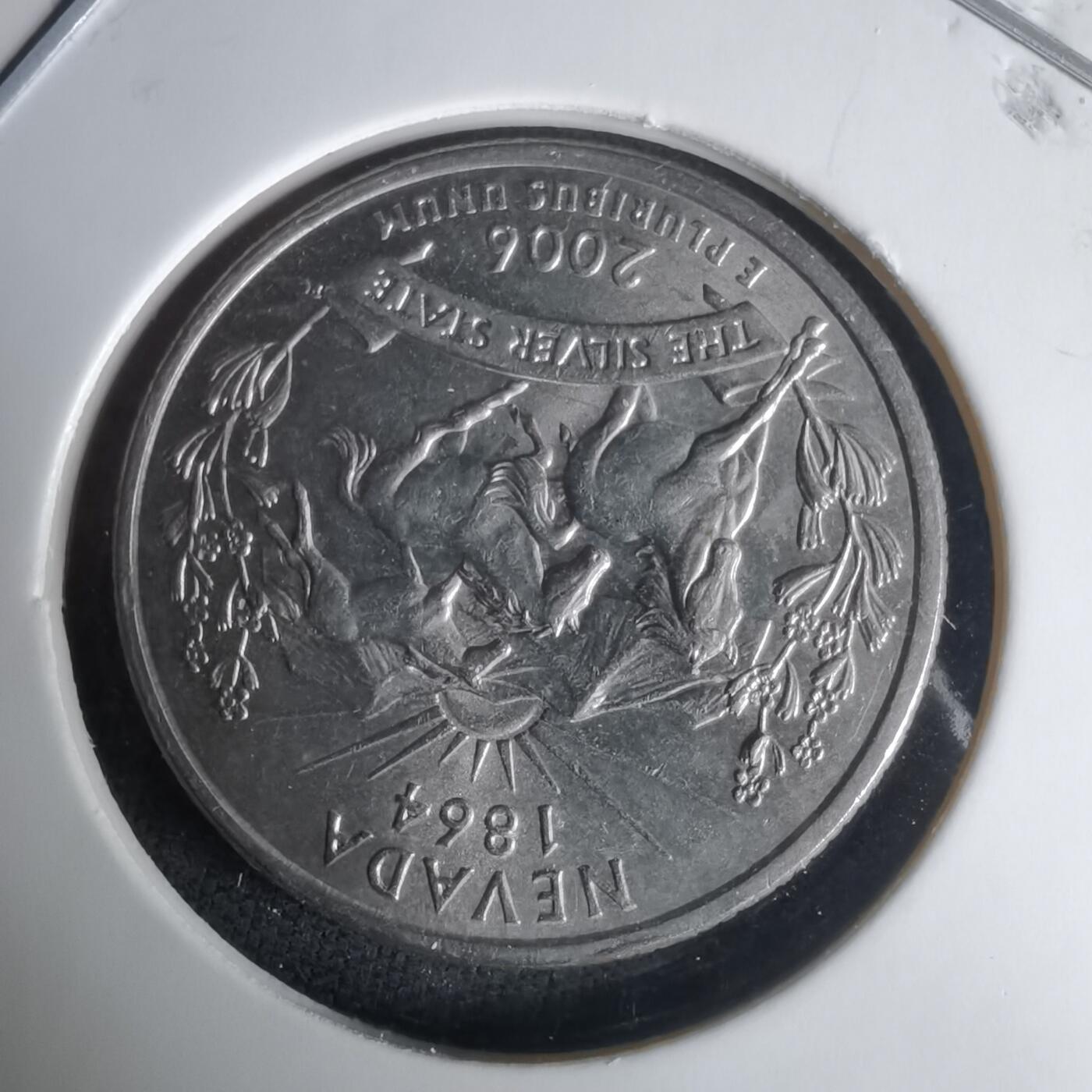 沼泽如烟--第1024场 美国2006年25分纪念币