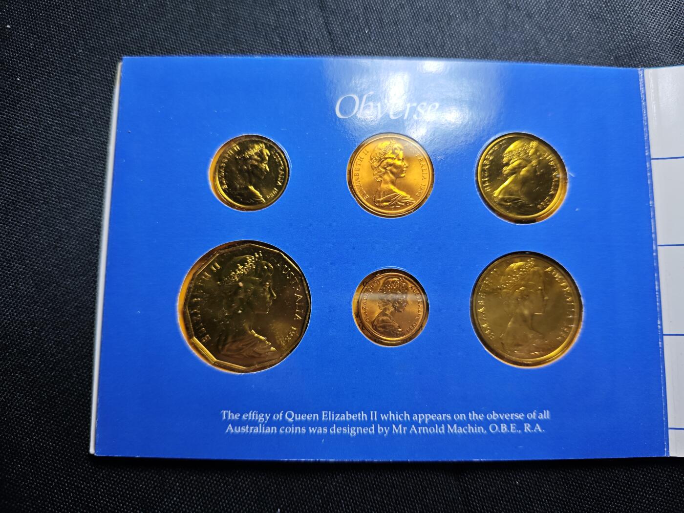 KK钱币收藏小铺   套币专场 2月预留时间 周末发货  1984澳大利亚清年套币