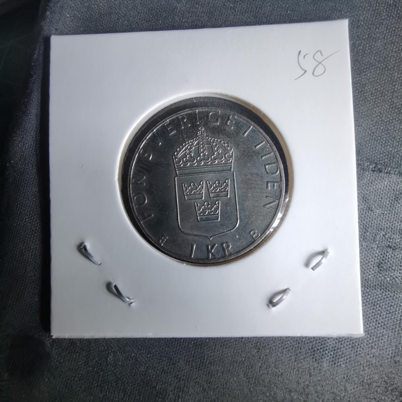 沼泽如烟--第1025场 瑞典1999年1克朗