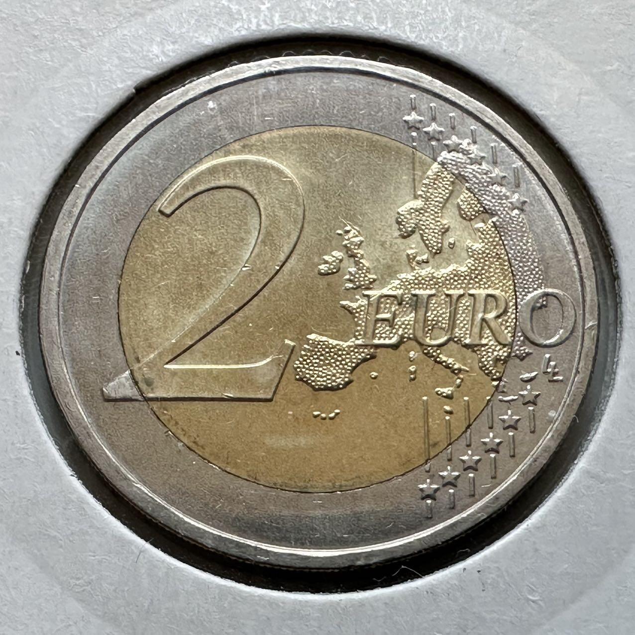 🌹外币初藏🌹🐯2026年第29场   欧元纪念币 接代拍 德国 2016年 萨克森州茨温格宫 2欧元双色纪念币