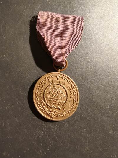 老王徽章第187期 - 美国海军品德优良奖章