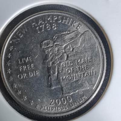 沼泽如烟--第1023场 - 美国2000年25分纪念币