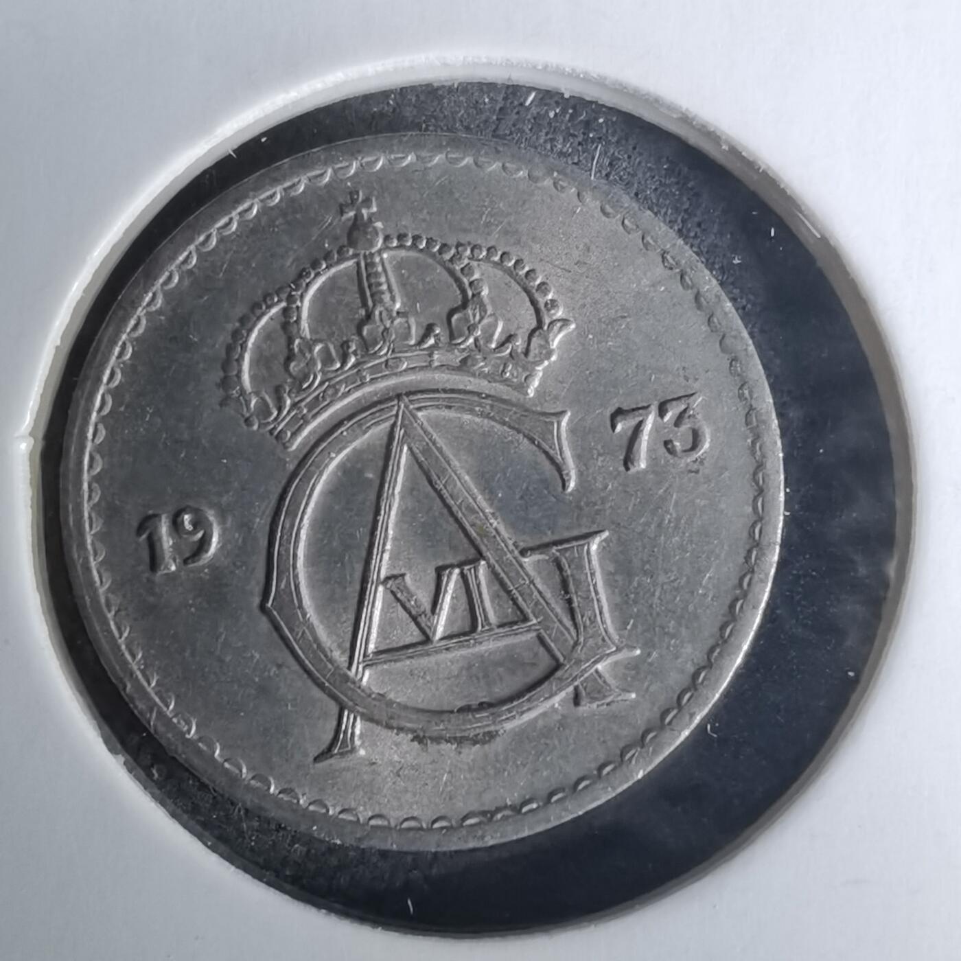 沼泽如烟--第1025场 瑞典1973年25欧尔