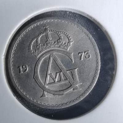 沼泽如烟--第1025场 - 瑞典1973年25欧尔