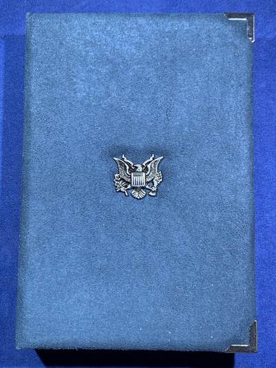 《竞宝斋》第470场 周日，周一，周二 3场连拍 （全场包邮）欢迎送拍 - 1987年美国Prestige套装，含6枚硬币，带原盒和证书，其中最大的1枚宪法二百周年纪念是银币，900银，26.7克，细节见图。