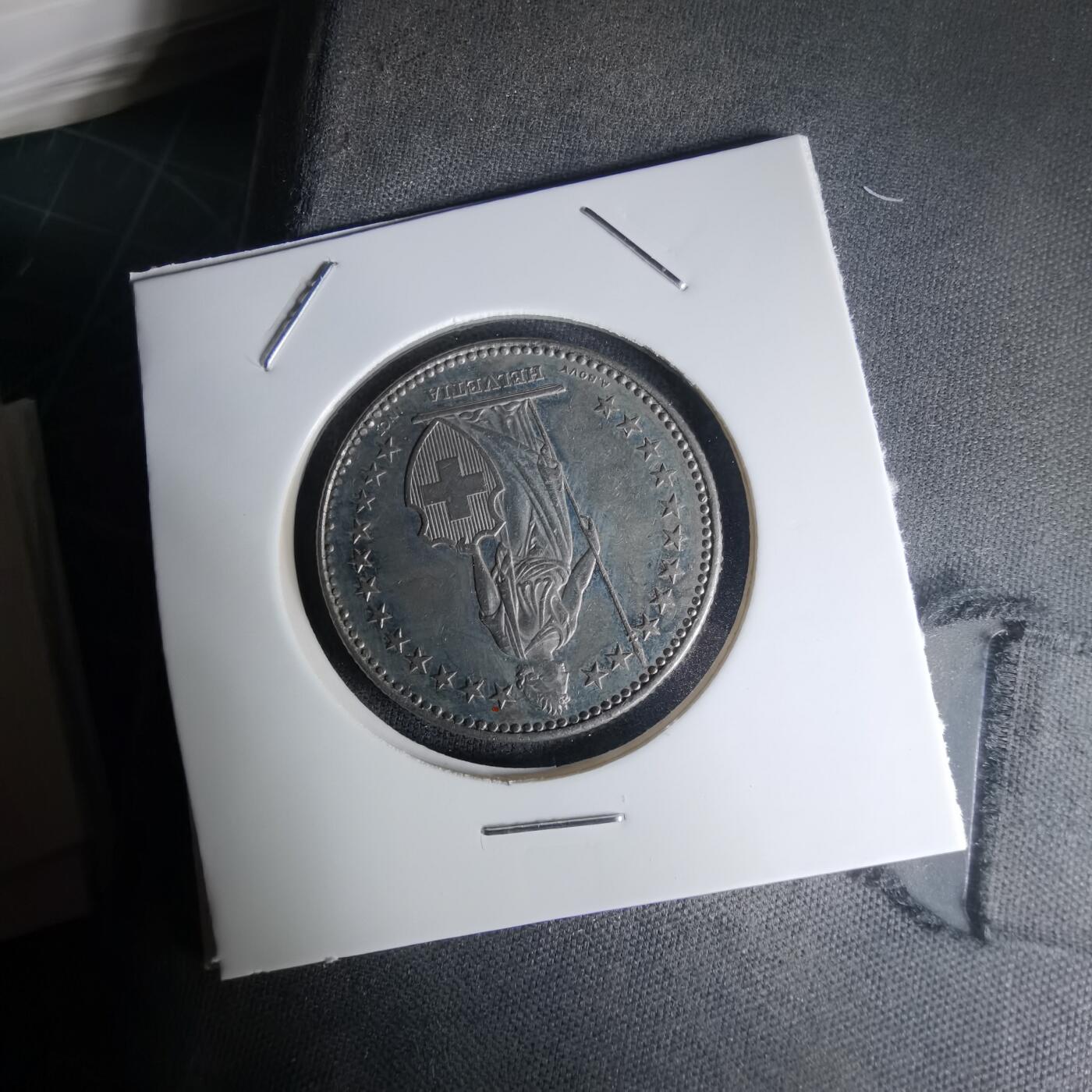 沼泽如烟--第1023场 瑞士1989年2法郎