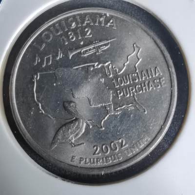 沼泽如烟--第1023场 - 美国2002年25分纪念币