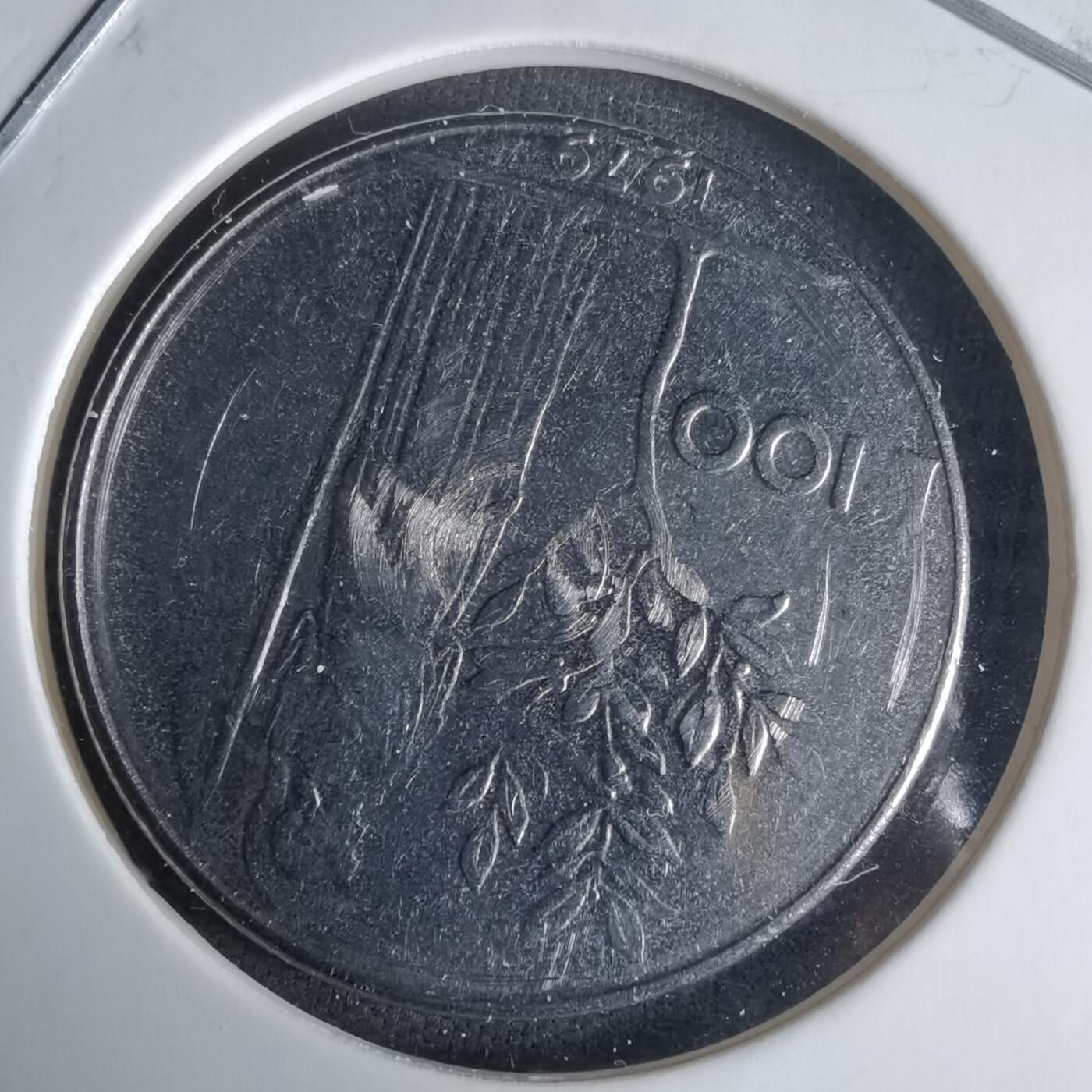 沼泽如烟--第1025场 意大利1979年100里拉