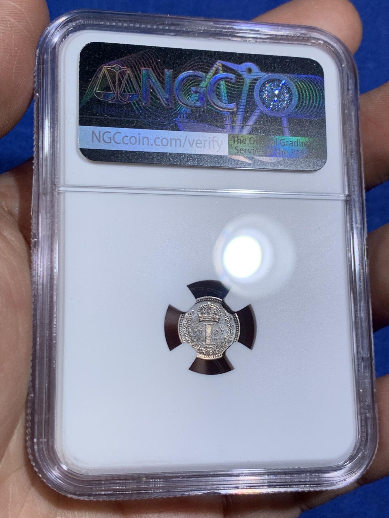 《竞宝斋》第470场 周日，周一，周二 3场连拍 （全场包邮）欢迎送拍 四枚一组 NGC PF64-66 英国1937年乔治六世精制濯足银币一套