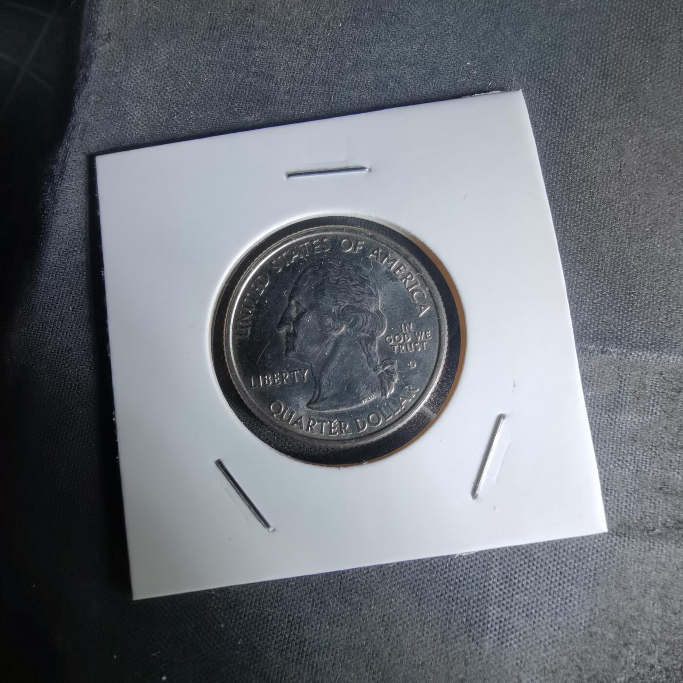 沼泽如烟--第1023场 美国2007年25分纪念币