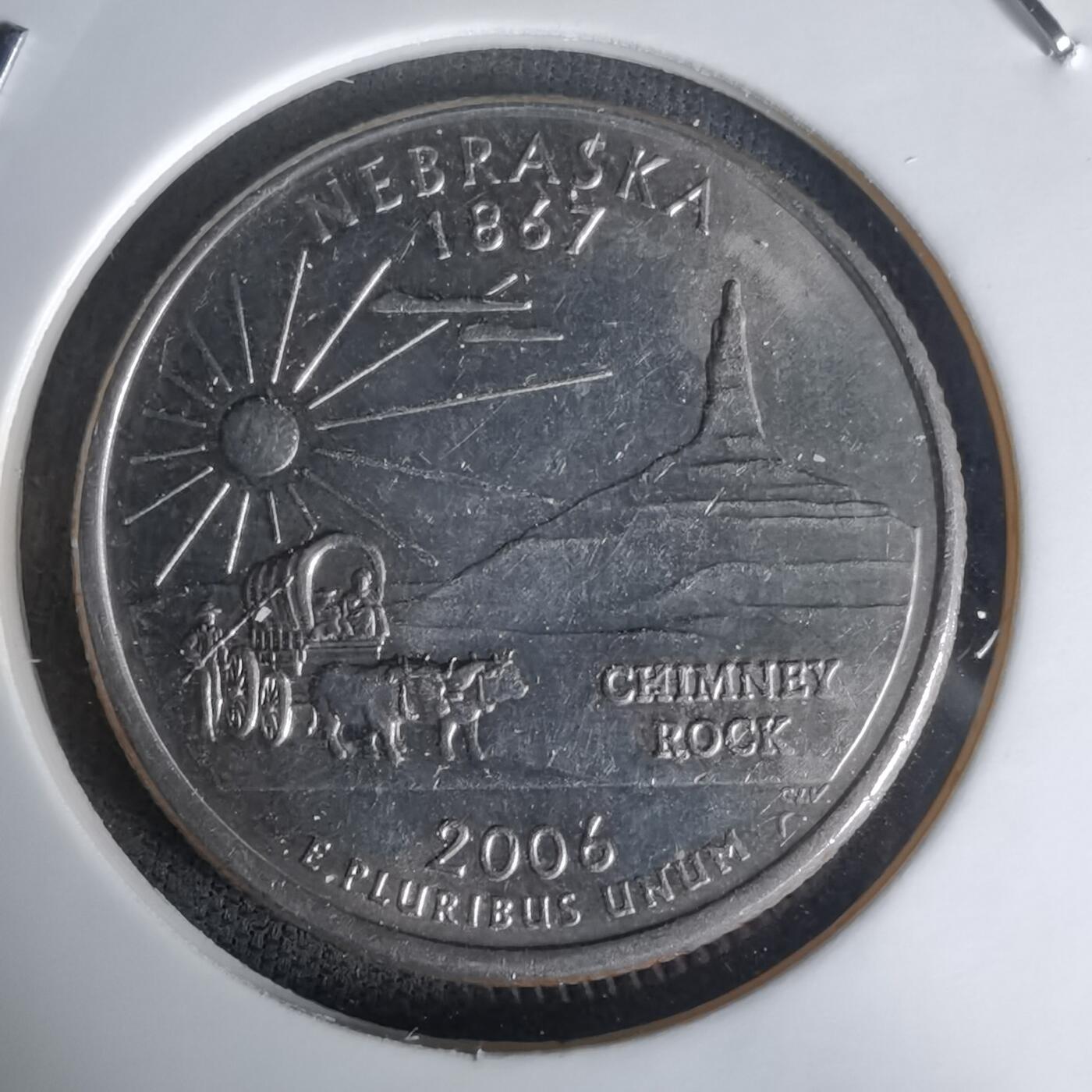 沼泽如烟--第1023场 美国2006年25分纪念币