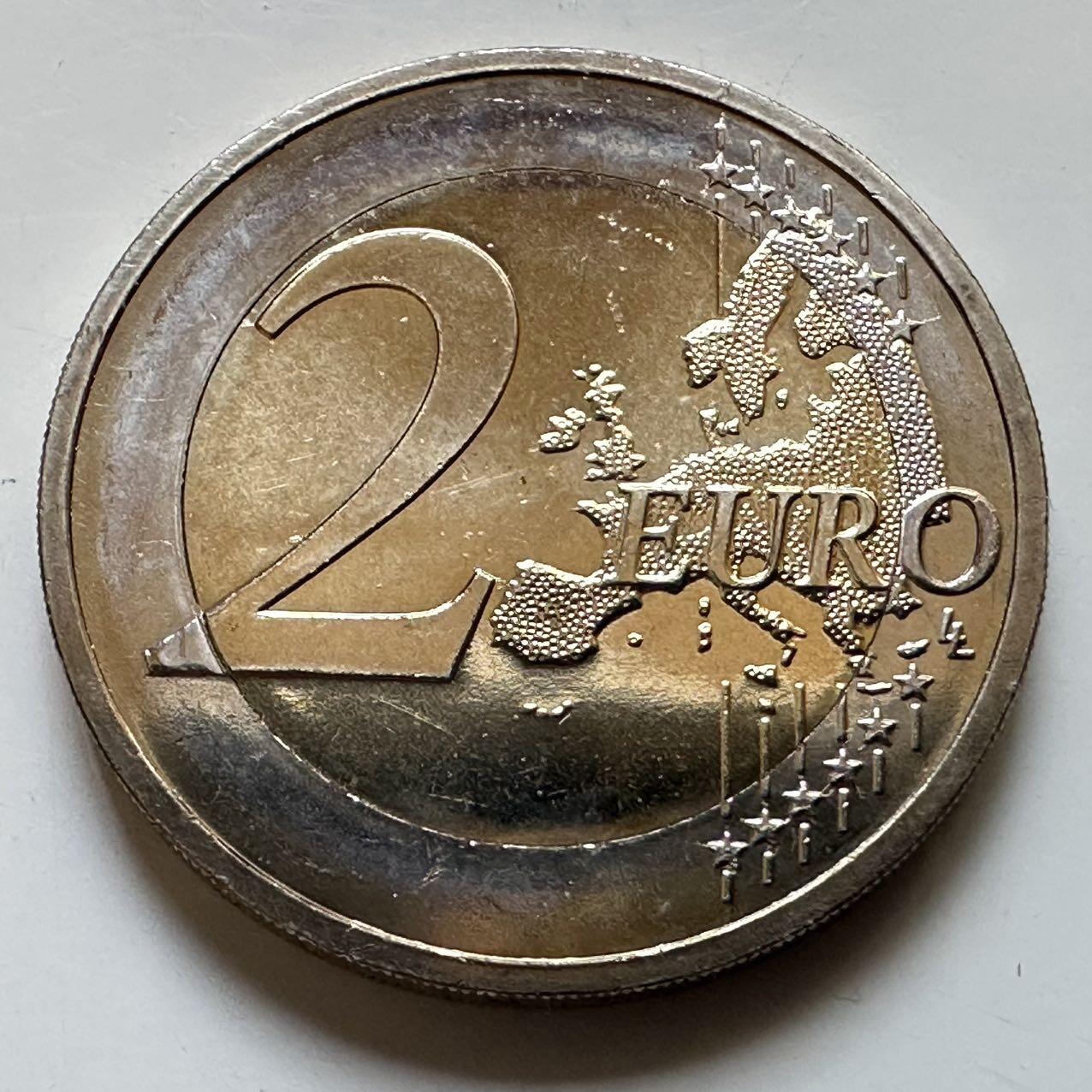 🌹外币初藏🌹🐯2026年第29场   欧元纪念币 接代拍 德国 2020年 勃兰登堡州 2欧元双色纪念币