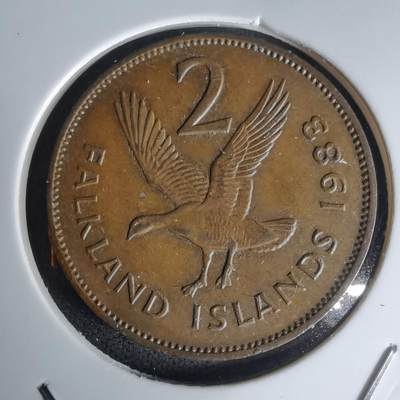 沼泽如烟--第1023场 - 福克兰1983年2便士