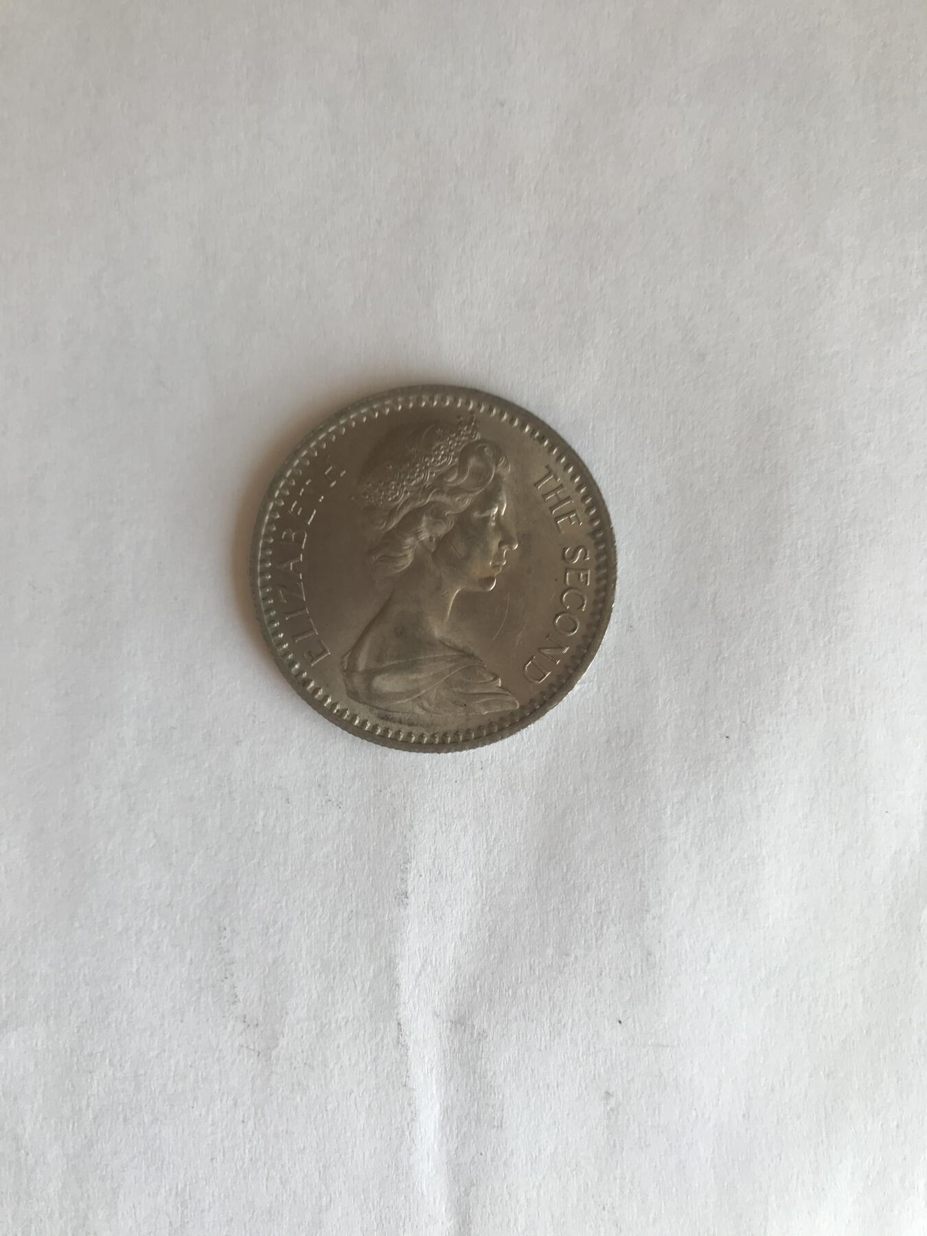 南罗德西亚1964年25c