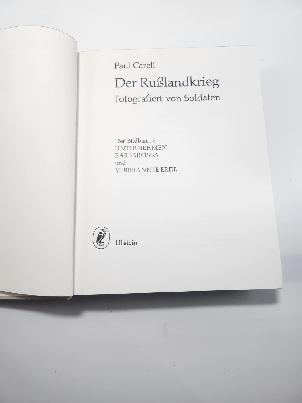 南水社第3次拍卖 春季专场 战史书籍 俄罗斯战争士兵的镜头Ullstein出版社 非常多图片十分完整二战德军部队识别图 很厚重