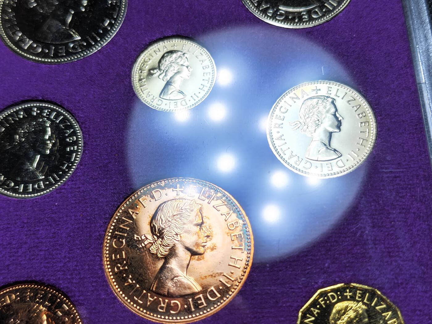 KK钱币收藏小铺   套币专场 2月预留时间 周末发货  1970英国大小面值清年一套 精制套币