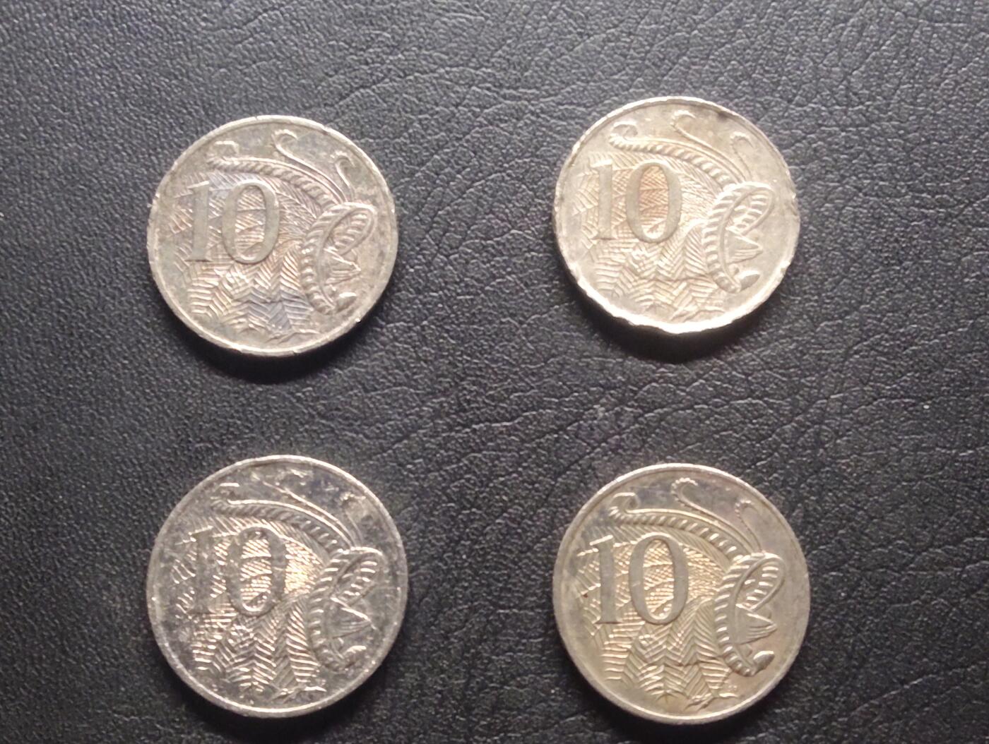 荟藏特别场次第八期——“社长的硬币堆” 澳大利亚10分批量四个