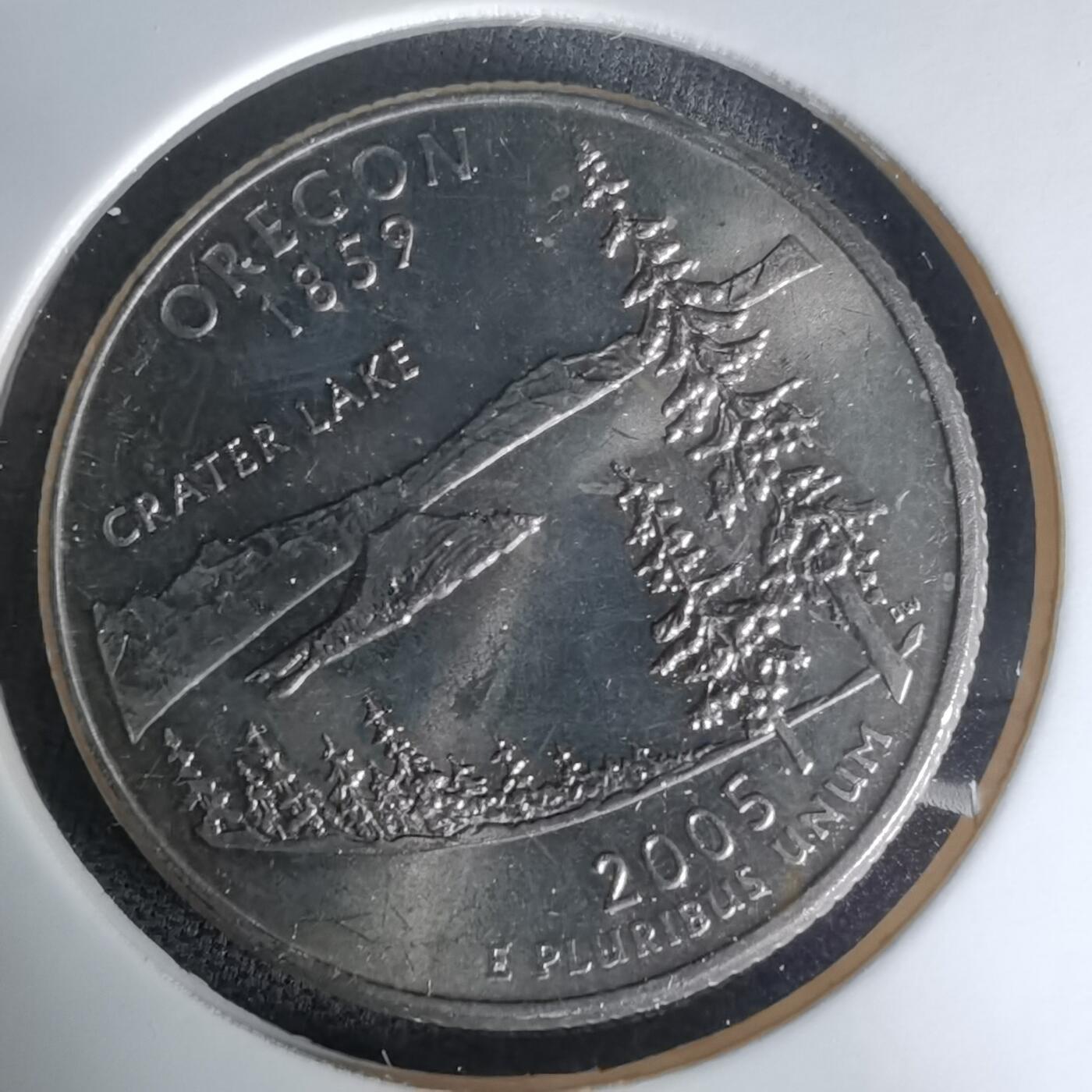 沼泽如烟--第1023场 美国2005年25分纪念币