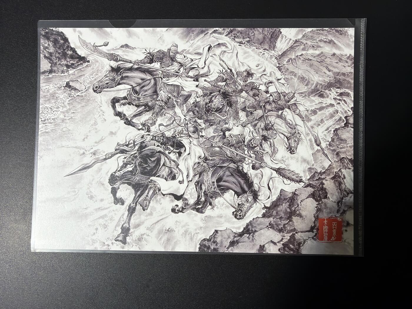 NO.27 好又多金牌大场，每周一站式配齐，方便凑单！（周6晚9点截拍，卖家送拍0抽成！） 百里 港漫水浒第二弹 五虎下山 A4粗闪大卡