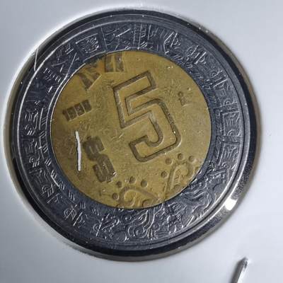 沼泽如烟--第1023场 - 墨西哥1998年5比索