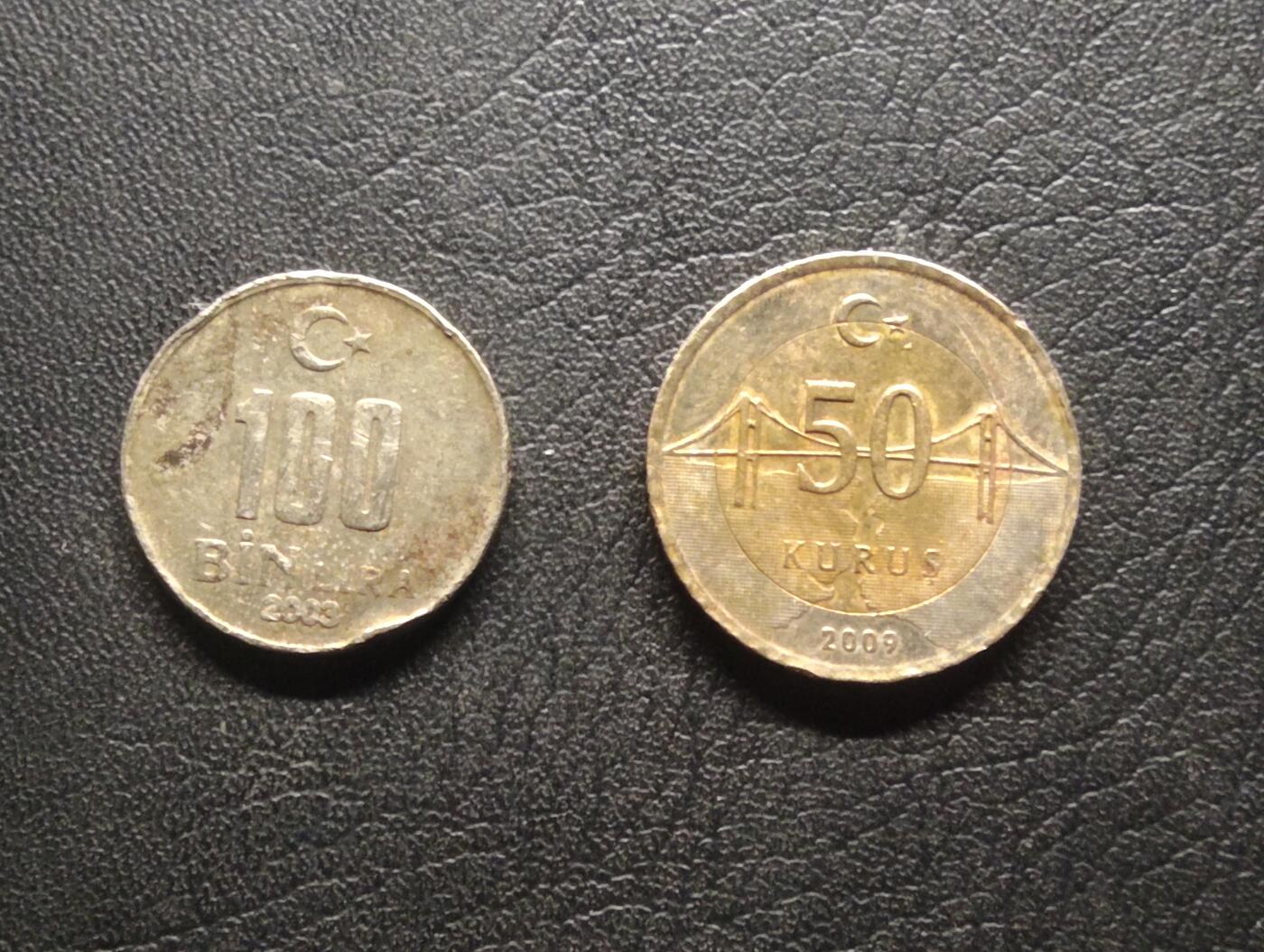 荟藏特别场次第八期——“社长的硬币堆” 土耳其硬币两个