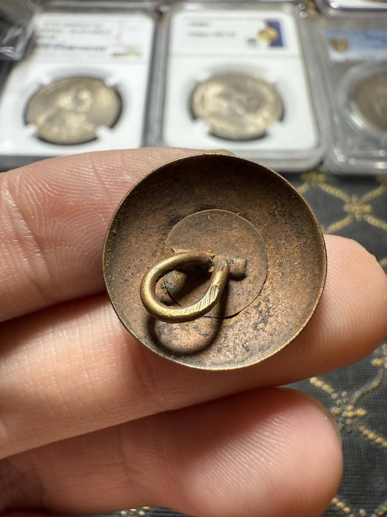 南宋泉阁俄币 外币 国币 专场第二十二期 【送拍无额外佣金】 沙俄 近卫军铜扣 通货