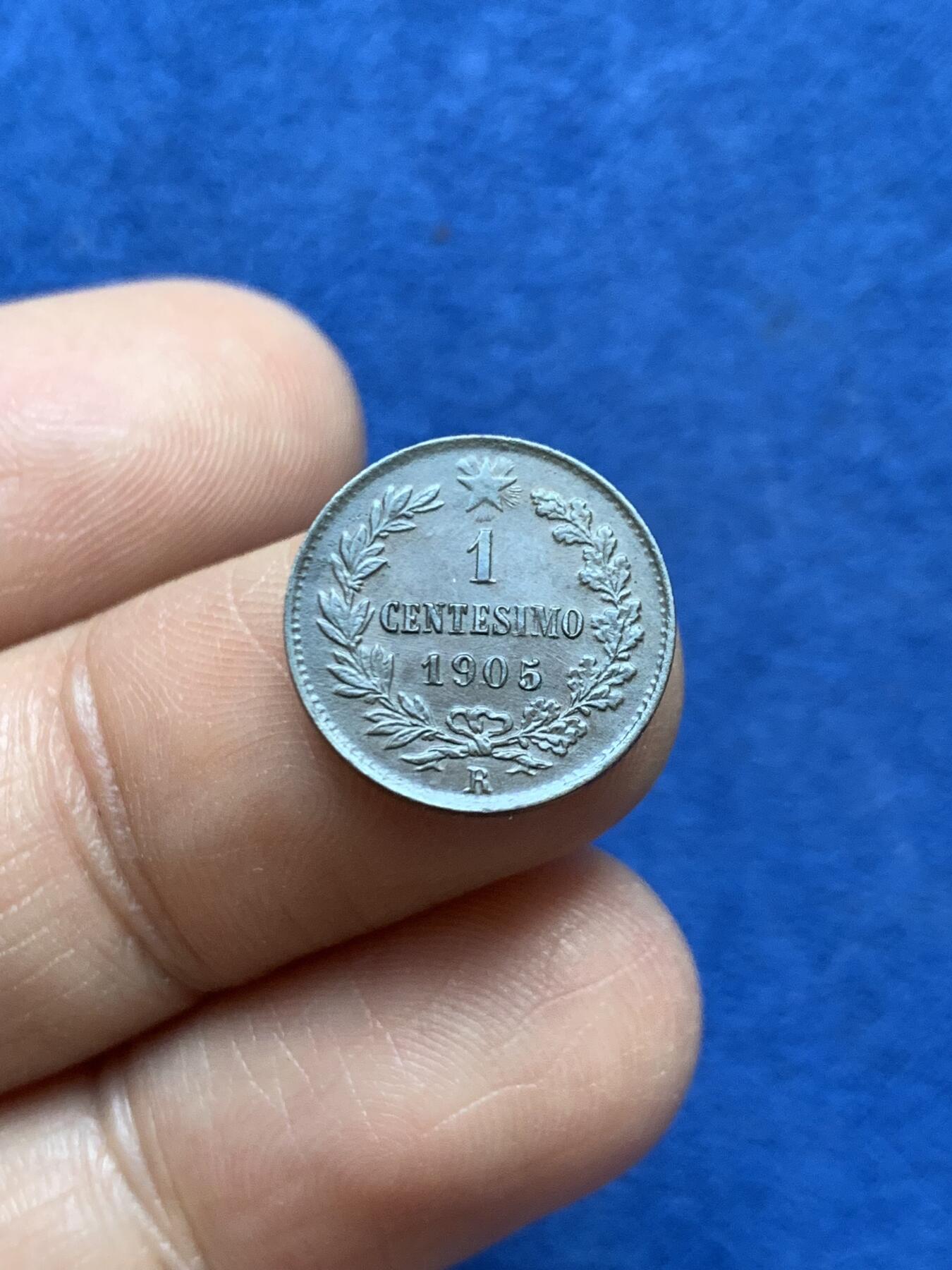 《竞宝斋》第470场 周日，周一，周二 3场连拍 （全场包邮）欢迎送拍 两枚一组 意大利1908、1905年一分 好品