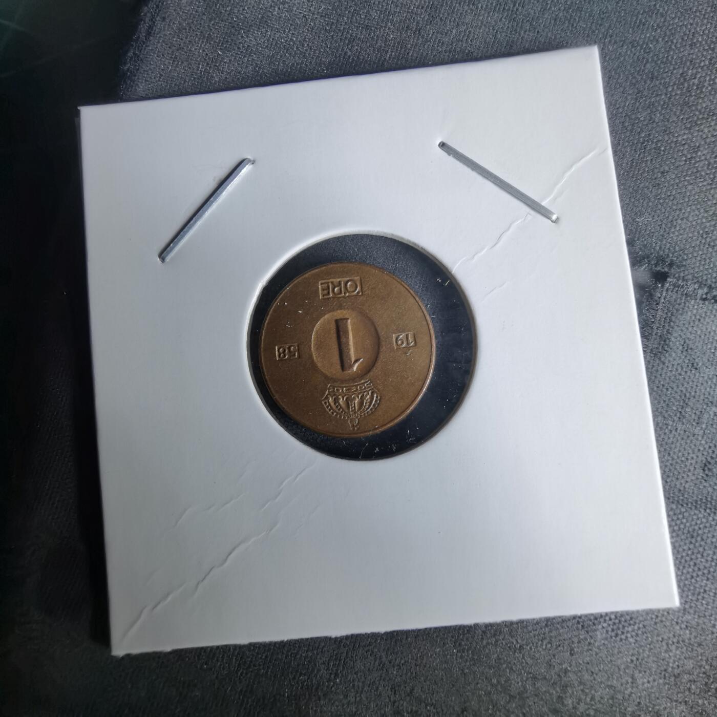 沼泽如烟--第1025场 瑞典1958年1欧尔