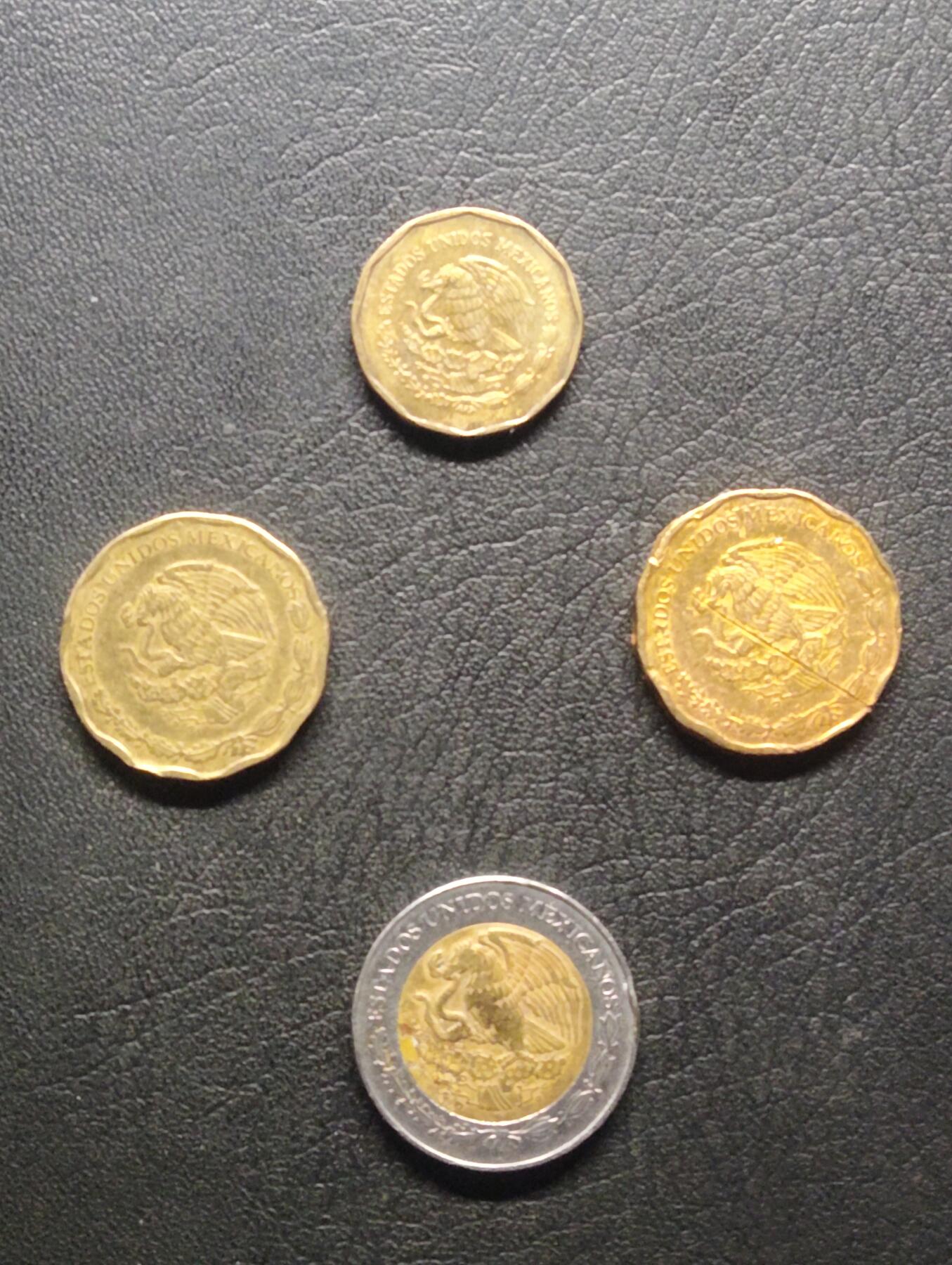 荟藏特别场次第八期——“社长的硬币堆” 墨西哥硬币批量四个