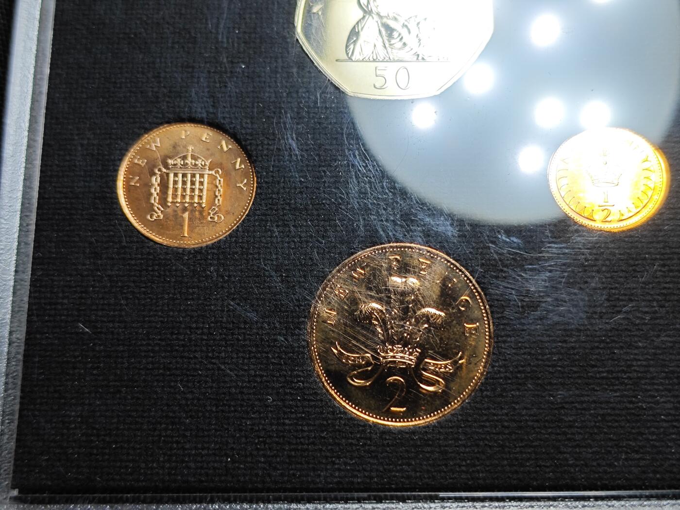 KK钱币收藏小铺   套币专场 2月预留时间 周末发货  1971英国大小面值清年一套 精制套币