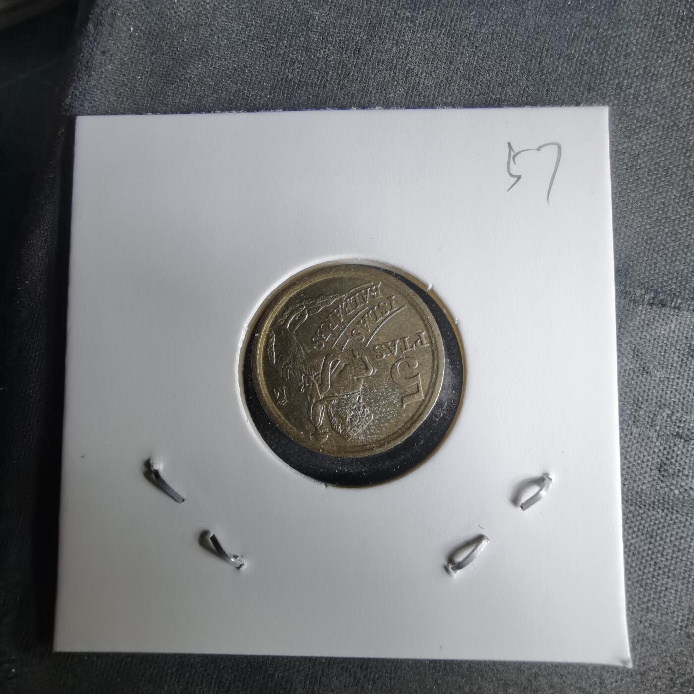 沼泽如烟--第1025场 西班牙1997年5比塞塔纪念币