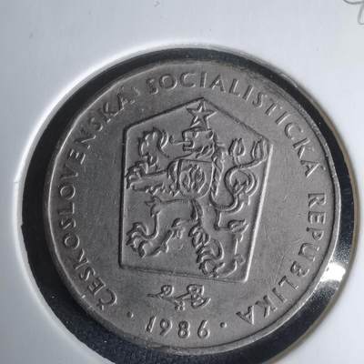 沼泽如烟--第1024场 - 捷克斯洛伐克1986年2克朗