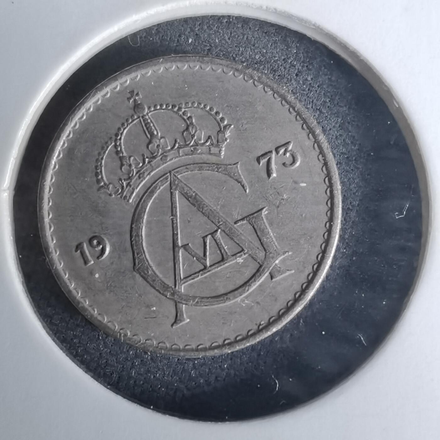 沼泽如烟--第1025场 瑞典1973年10欧尔