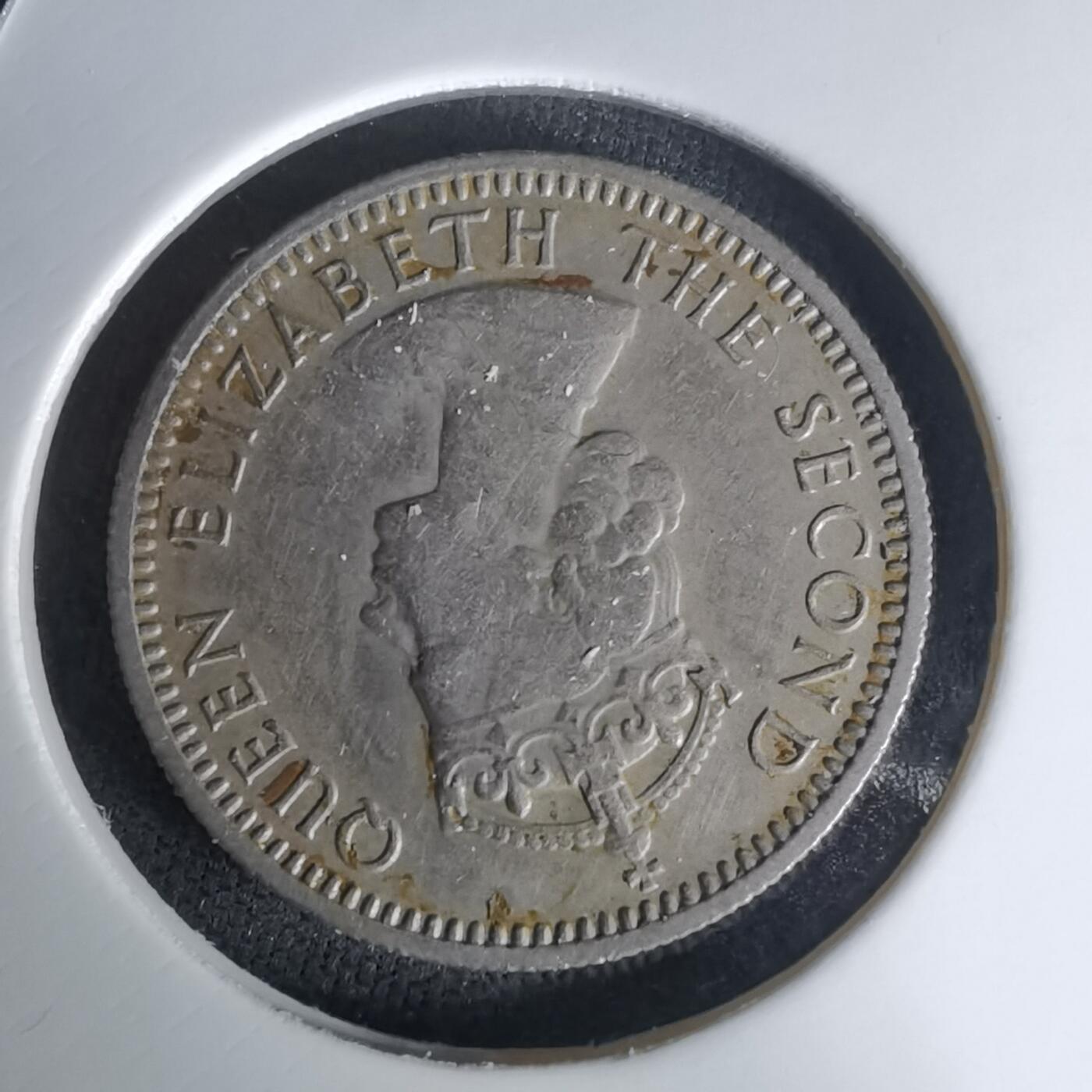 沼泽如烟--第1023场 斐济1961年6便士