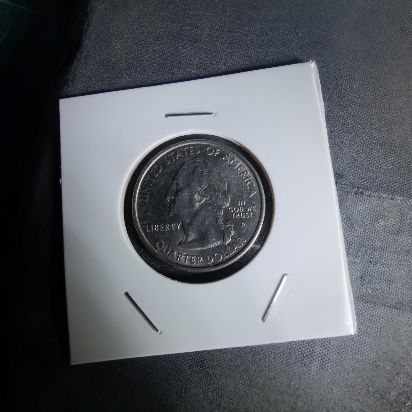 沼泽如烟--第1023场 美国2000年25分纪念币