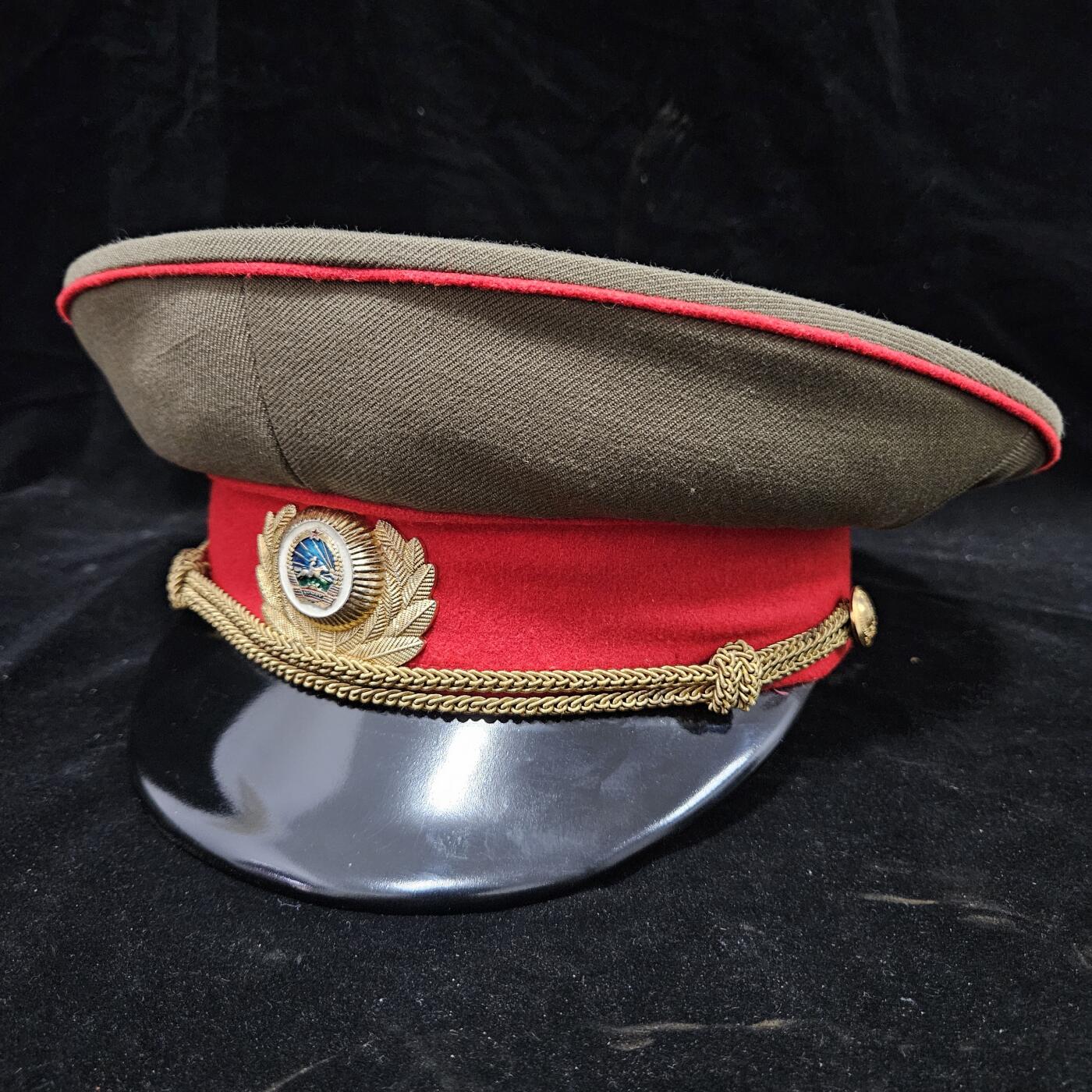 0元起拍勋章 第339期 咸鱼国勋章拍卖专场 3月18日（周三）下午6：00开始 蒙古将官大檐帽 58.5CM