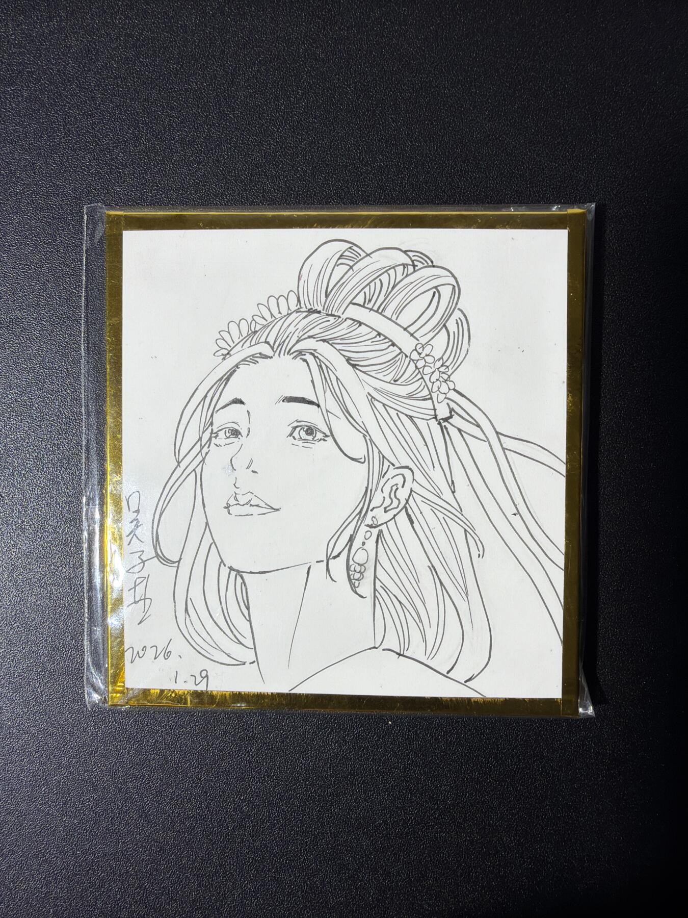 NO.27 好又多金牌大场，每周一站式配齐，方便凑单！（周6晚9点截拍，卖家送拍0抽成！） 【1/1手绘】百里 港漫水浒第二弹 简绘卡 扈三娘【红棉套索收骁将，碧血征袍赴远征】