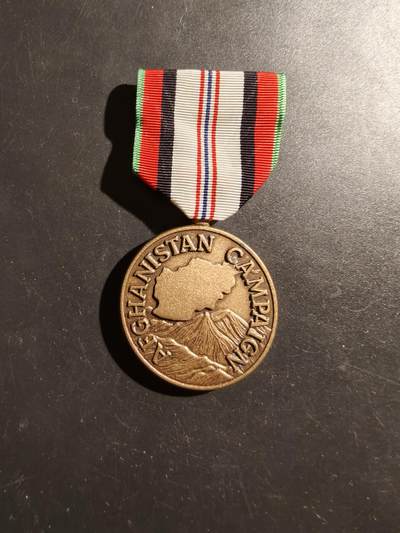 老王徽章第187期 - 美国阿富汗战争服役奖章