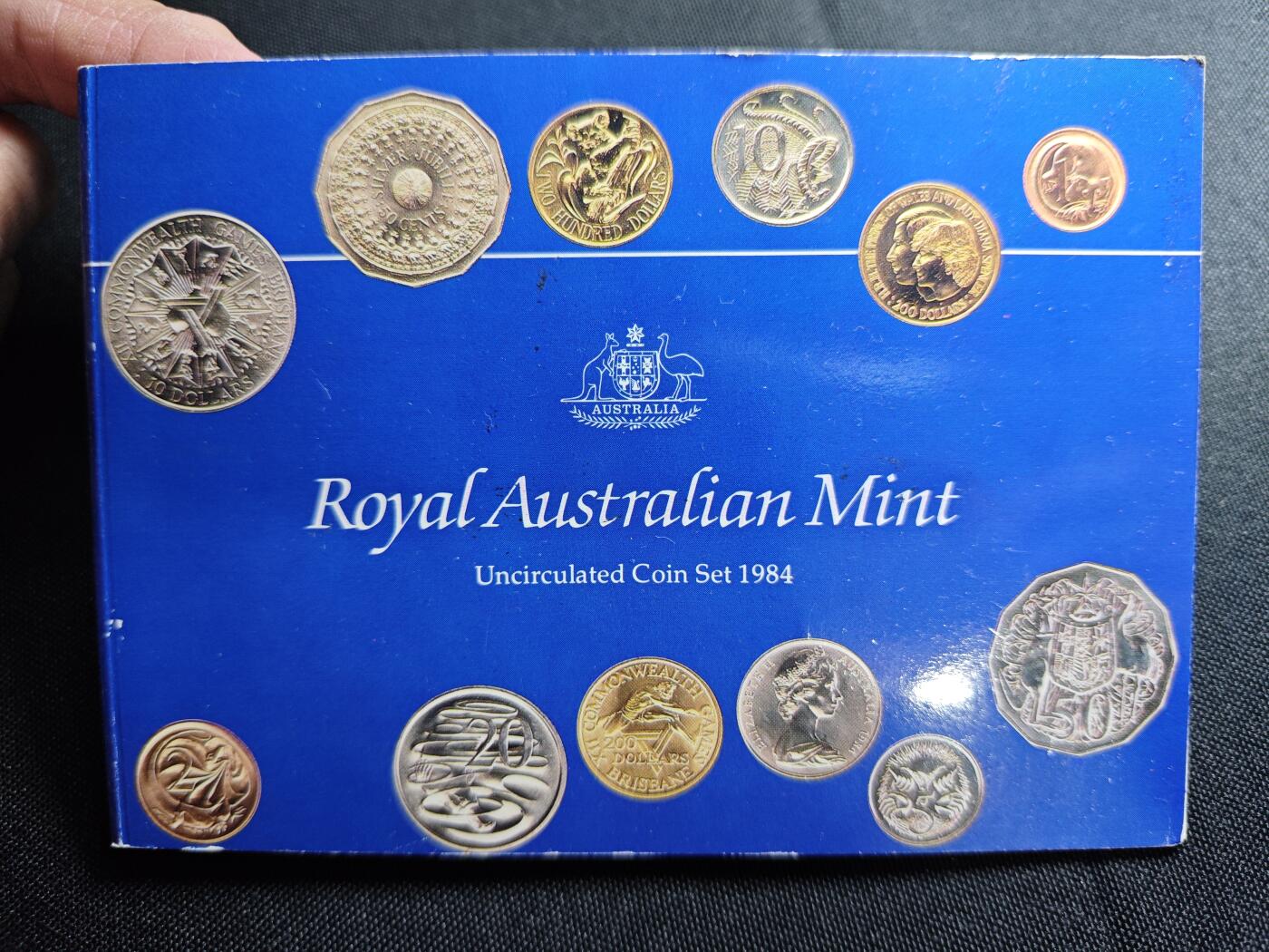 KK钱币收藏小铺   套币专场 2月预留时间 周末发货  1984澳大利亚清年套币