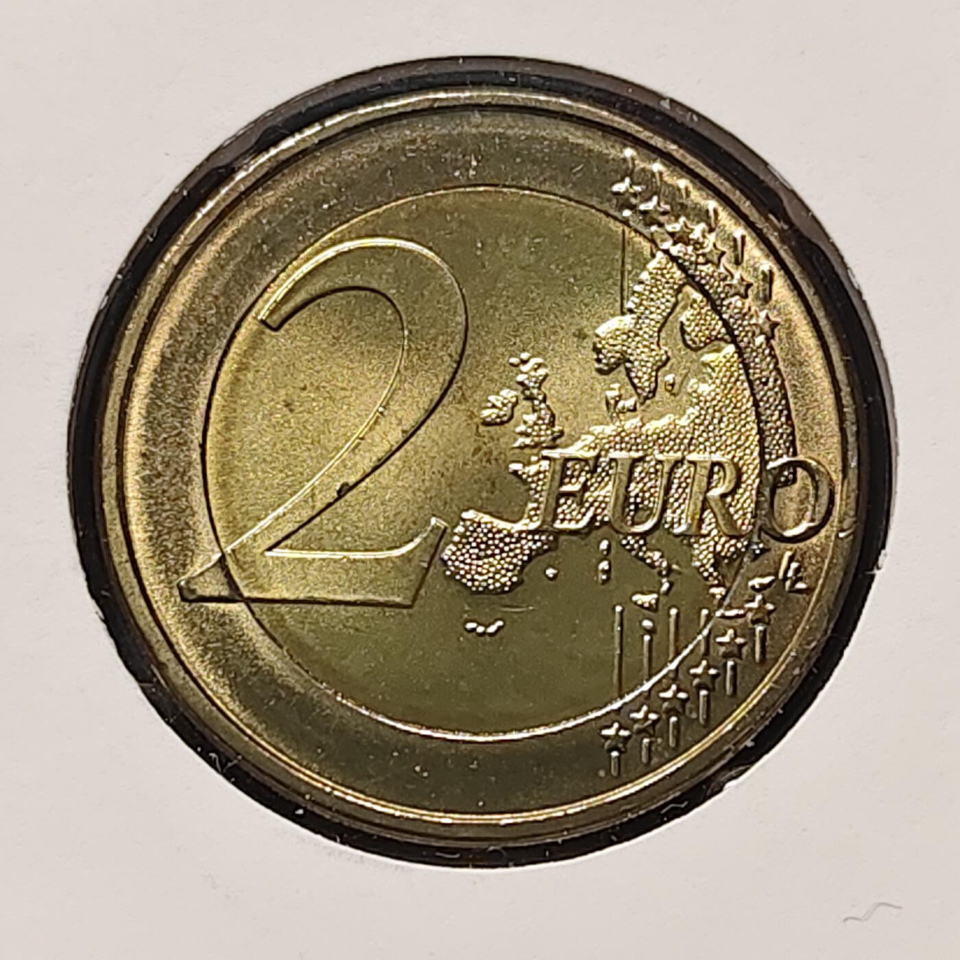 【全场包邮】纯粹捡漏拍512场 【邮币封】德国2012年2欧元州币系列巴伐利亚州新天鹅堡双色纪念币邮币封