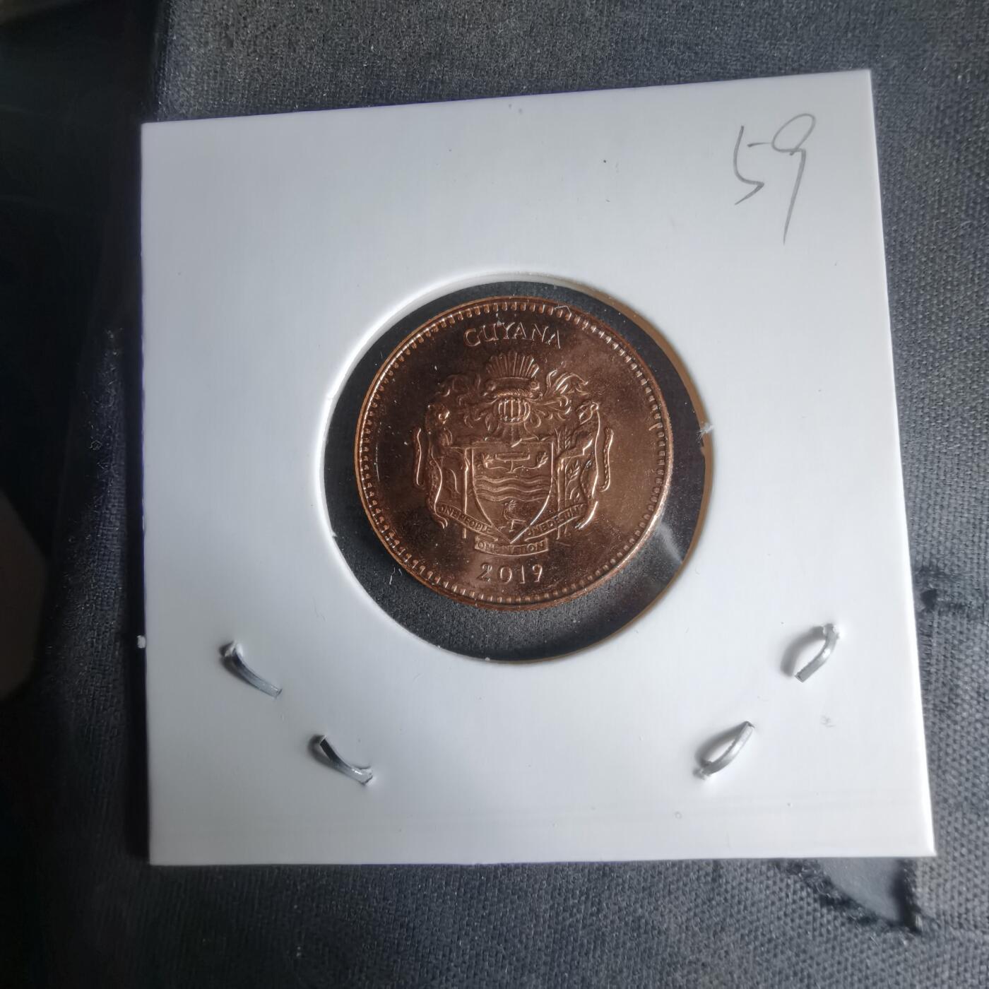 沼泽如烟--第1024场 圭亚那2019年5元