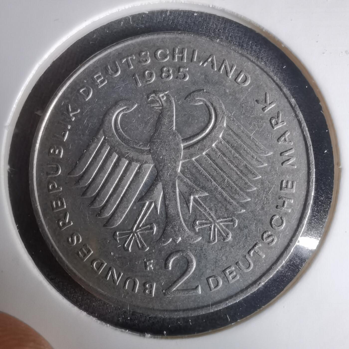 沼泽如烟--第1024场 德国1985年2马克